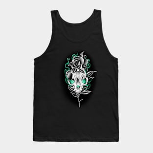 dog skull Tank Top